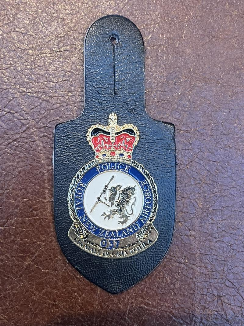 Royal New Zealand Air Force Police Pocket Badge No37