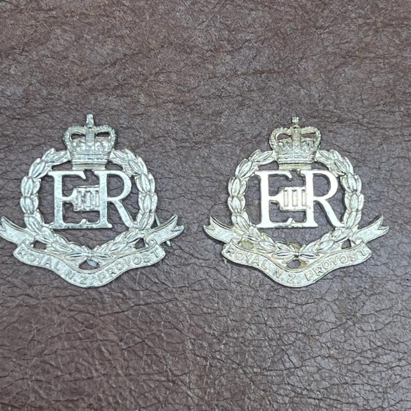 Royal New Zealand Provost Corps Cap Badges Staybrite