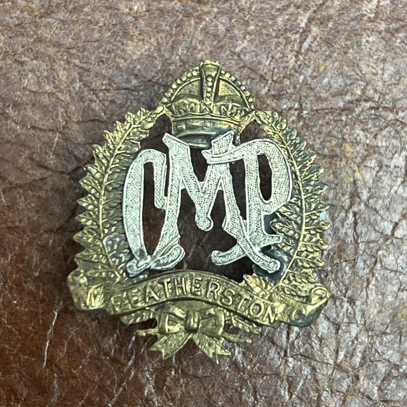WW1 Featherstone Camp Military Police Collar Badge Rare