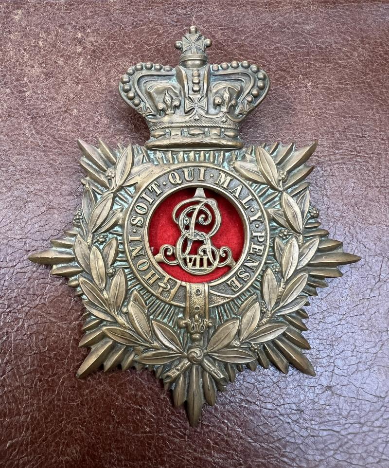 Military Police Helmet Plate Edward Vll Victorian Crown 1901-1910