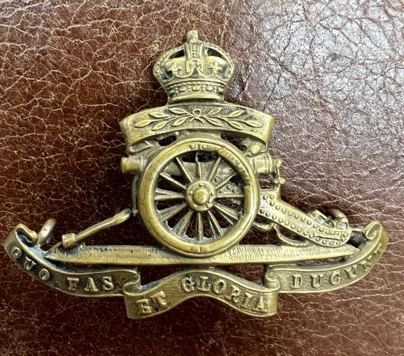 Territorial Artillery Post 1908 Cap badge