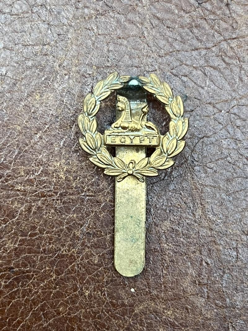 Gloucestershire Regiment Brass Back Badge