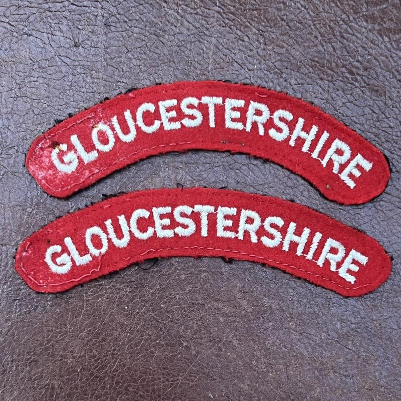 Gloucestershire Regiment Shoulder Titles