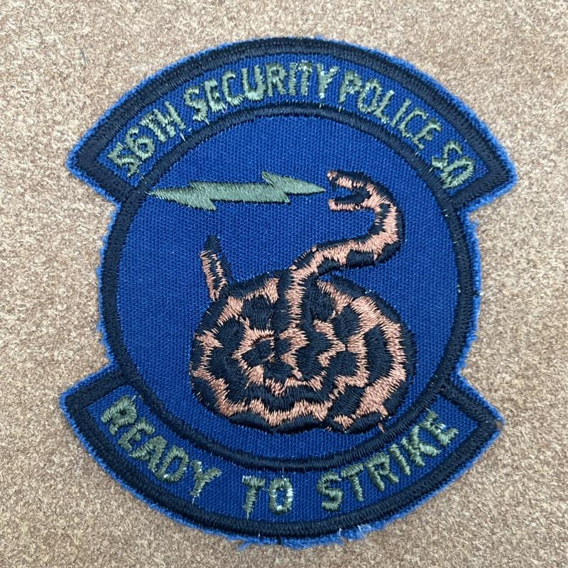 56th USAF Security Police Squadron Patch