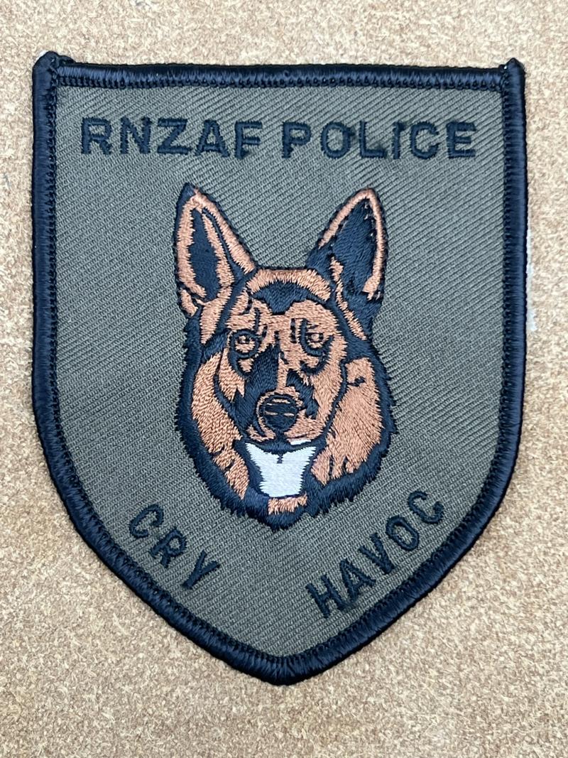 Royal New Zealand Air Force Police Cry Havoc Patch