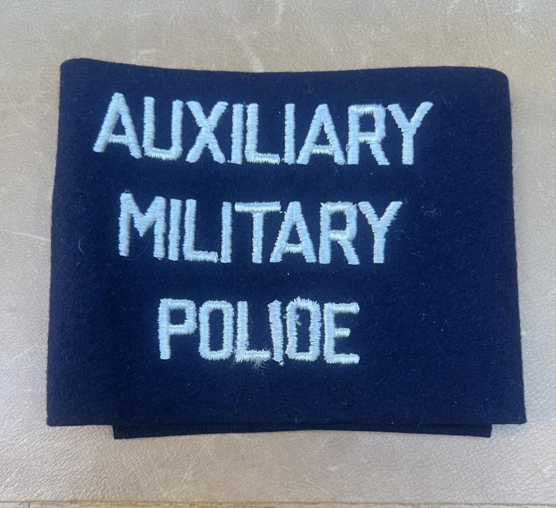 USA  Auxiliary Military Police Armband