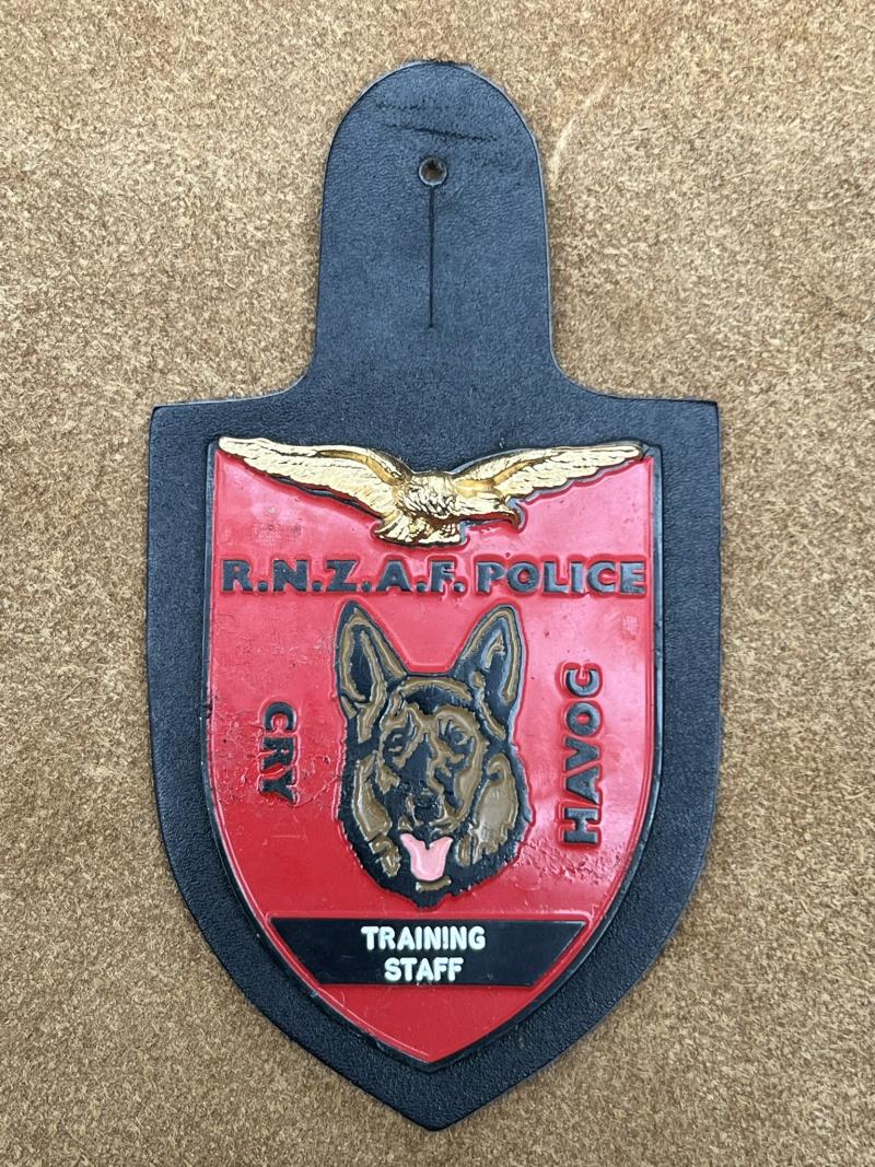 Royal New Zealand Air Force Police Training Staff Pocket Fob Rare