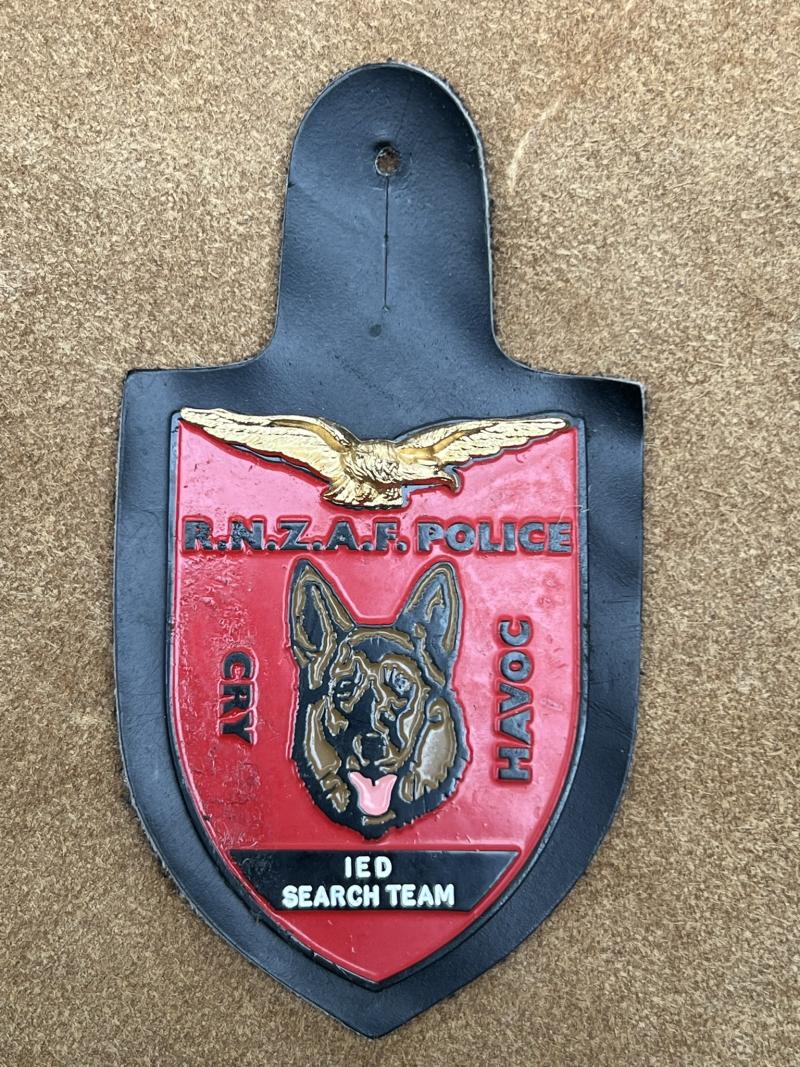 Royal New Zealand Air Force Police IED Search Team Pocket Fob Rare