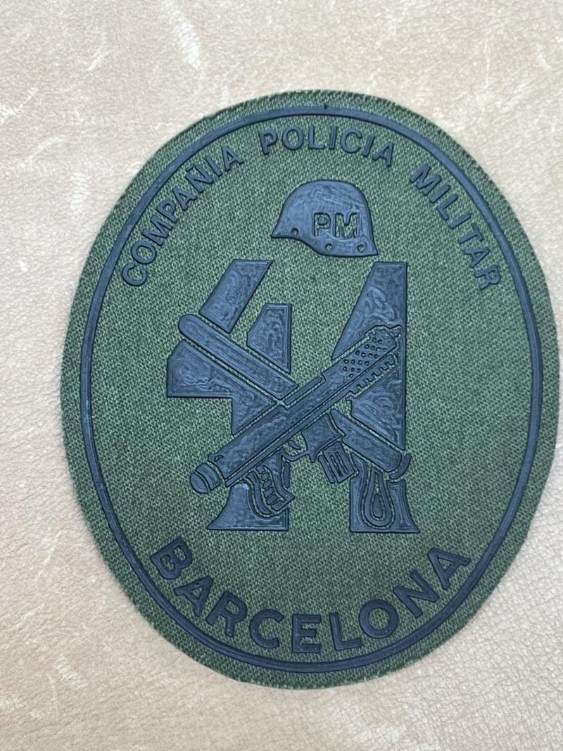 Spain Military Police Compania Policia Militar 41 Barcelona