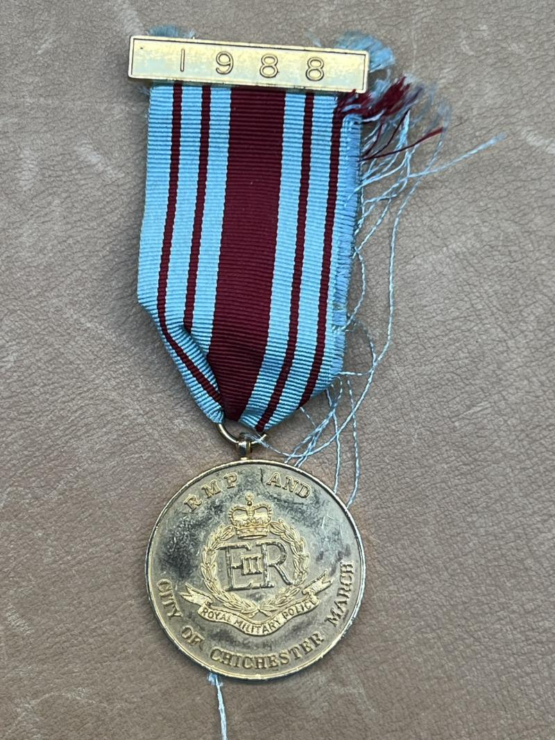 RMP & City Of Chichester March Medal 1988