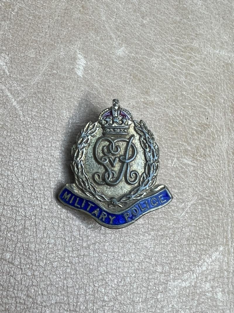 Military Police GVR Sweetheart Brooch