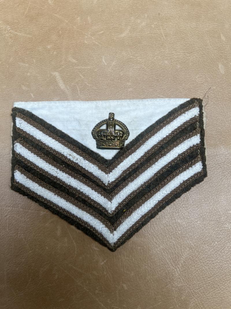 Kings Crown Staff Sargent Armband