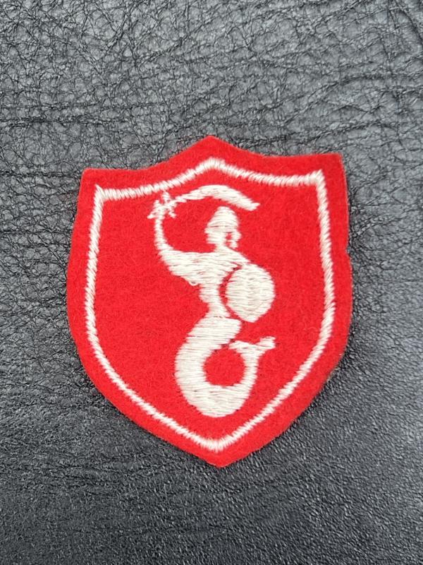 Poland WW2 2nd Polish Corps Formation Sign Paste Back