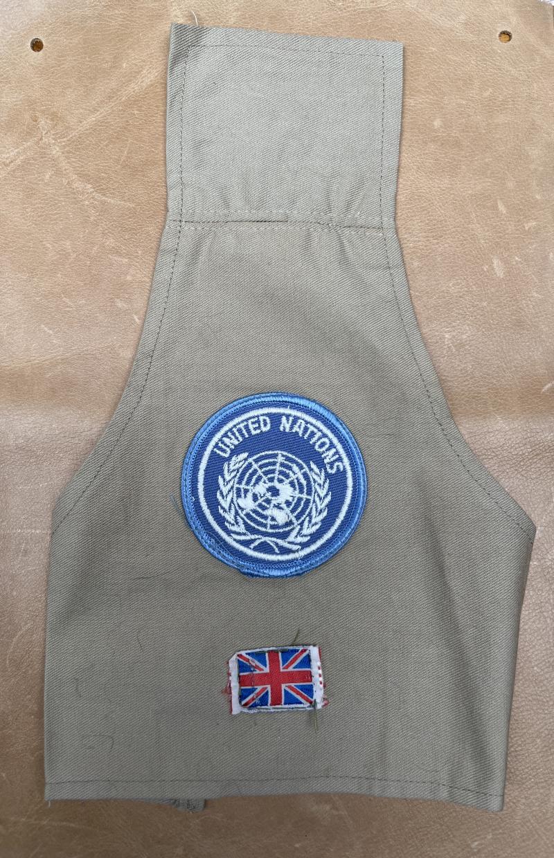 British Tropical UN Brassard with UK Flag