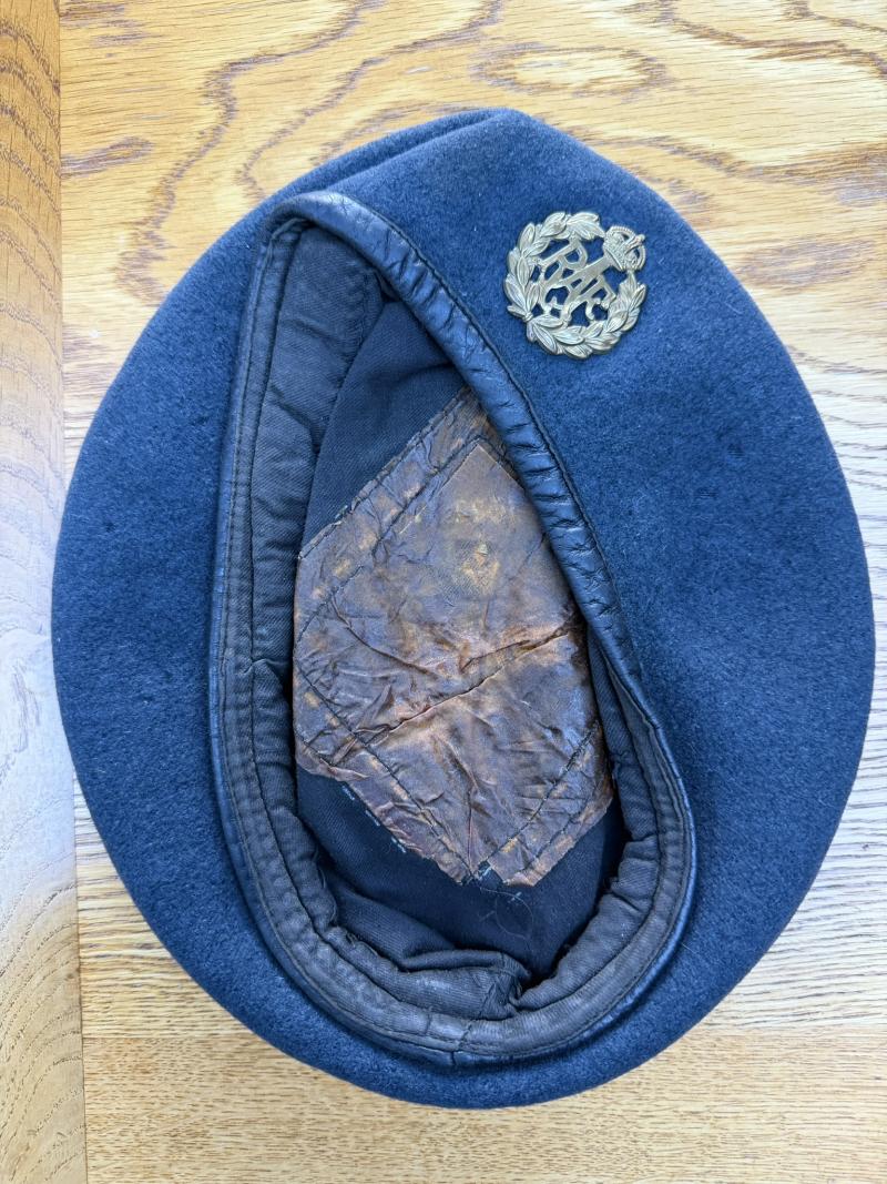 Kings Crown Royal Air Force Beret Dated 1955