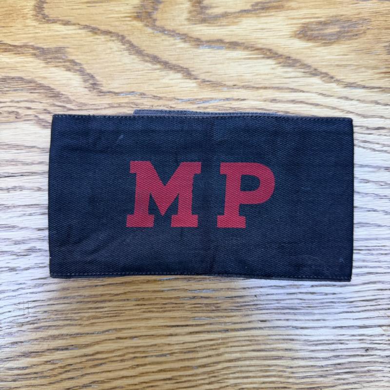 WW2 British Printed MP Armband (Military Police)